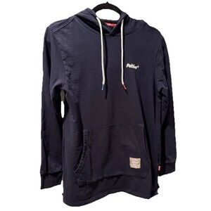 Feltics Navy 100% Cotton Drawstring Hoodie Streetwear